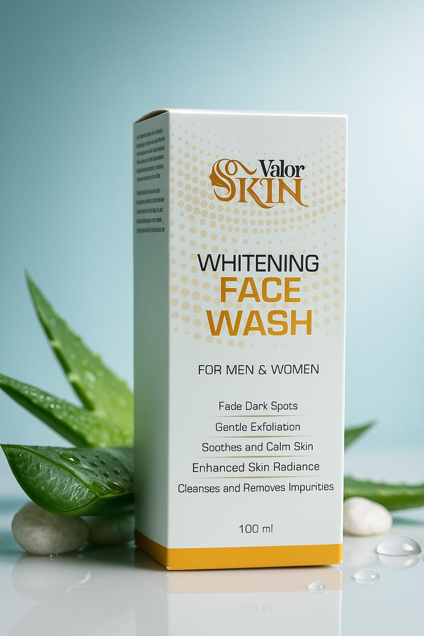 Skin Valor Whitening Face Wash.