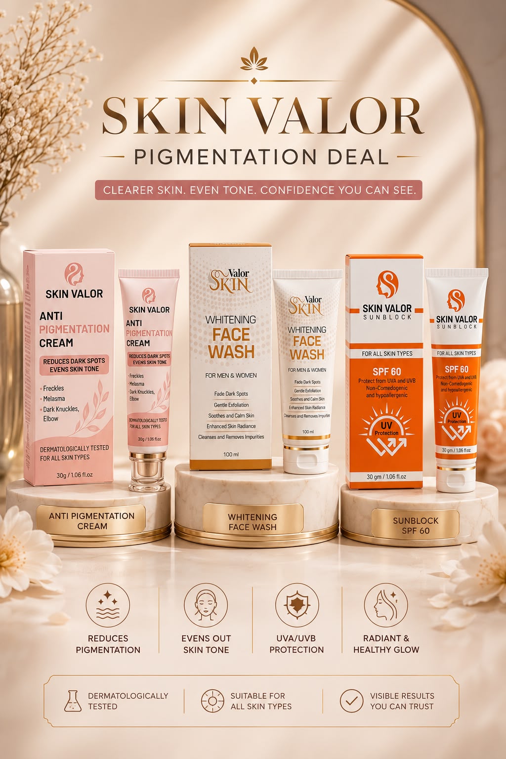 Skin Valor Pigmentation Deal 10% Off